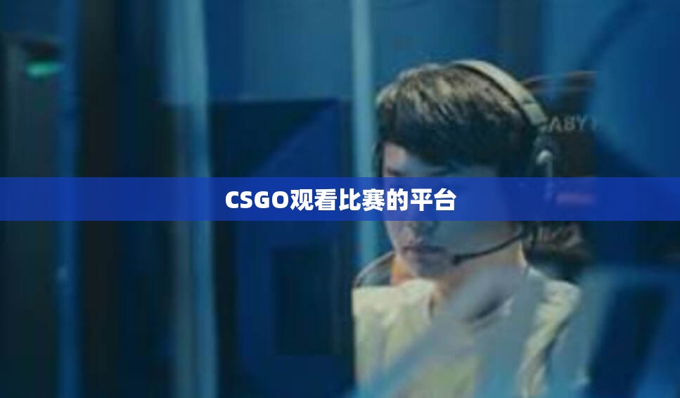 CSGO观看比赛的平台